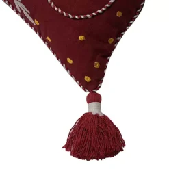 The Seasonal Gift Co. Embroidered ’Joy’ 48x36cm Cotton Christmas Cushion -Twinkle Home Decor Shop The Seasonal Gift Co. Embroidered Joy 48x36cm Cotton Christmas Cushion96C986FRSP W02