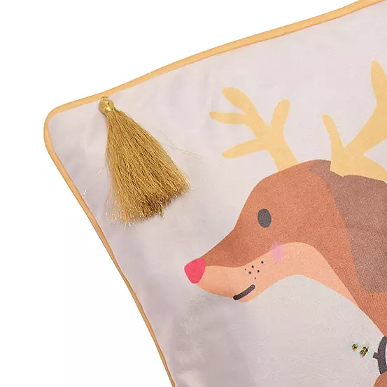 The Seasonal Gift Co. Sausage Dog 50x30cm Christmas Cushion 4 The Seasonal Gift Co. Sausage Dog 50x30cm Christmas Cushion - Image 2