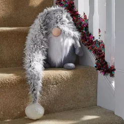 Three Kings Super-Furry Winter Wolf Christmas Gonk Decoration -Twinkle Home Decor Shop Three Kings Super Furry Winter Wolf Christmas Gonk Decoration32W301FRSP W03