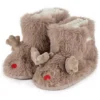 Totes Toasties Toddler Christmas Reindeer Bootie Slippers -Twinkle Home Decor Shop Totes Toasties Toddler Christmas Reindeer Bootie Slippers12B912FRSP